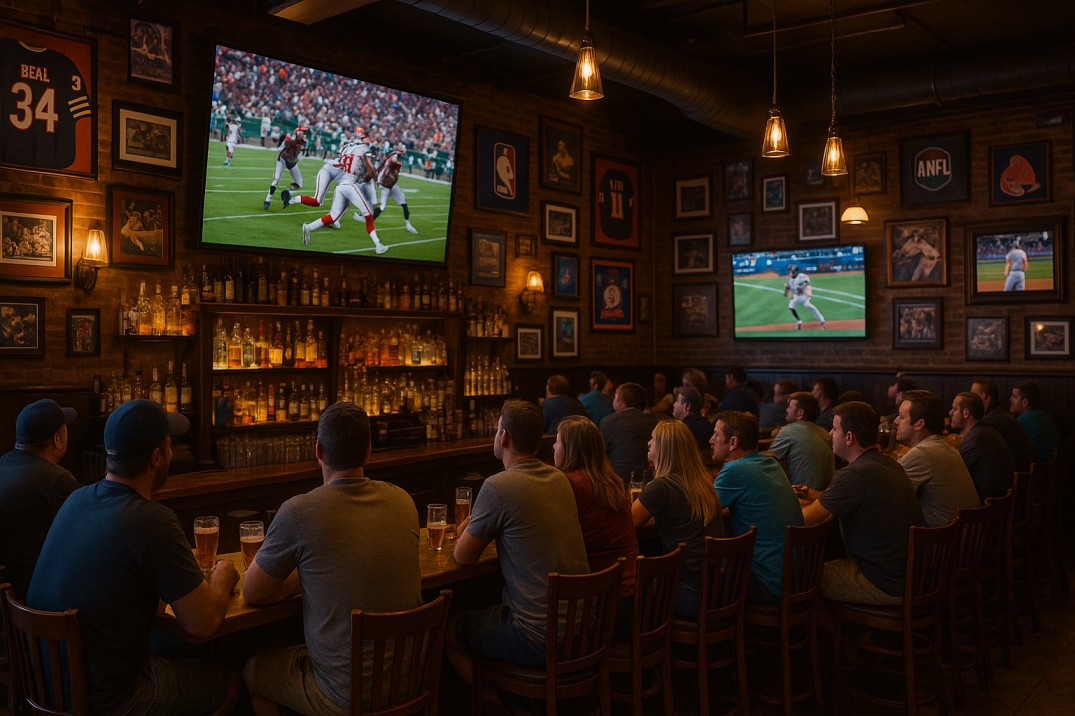 ¿Qué hace que un bar sea perfecto para ver deporte?